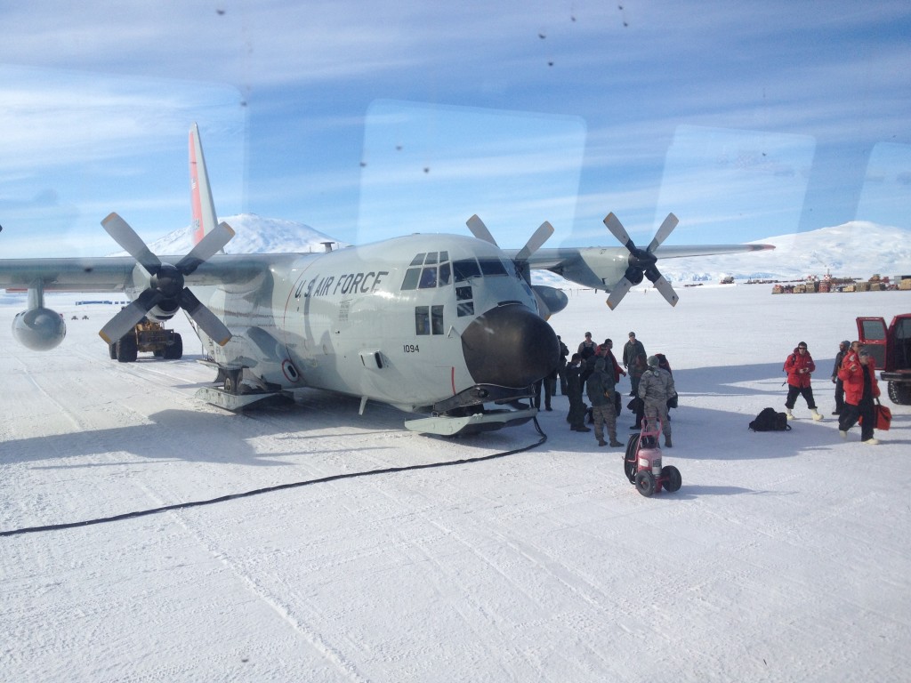 The C-130. 