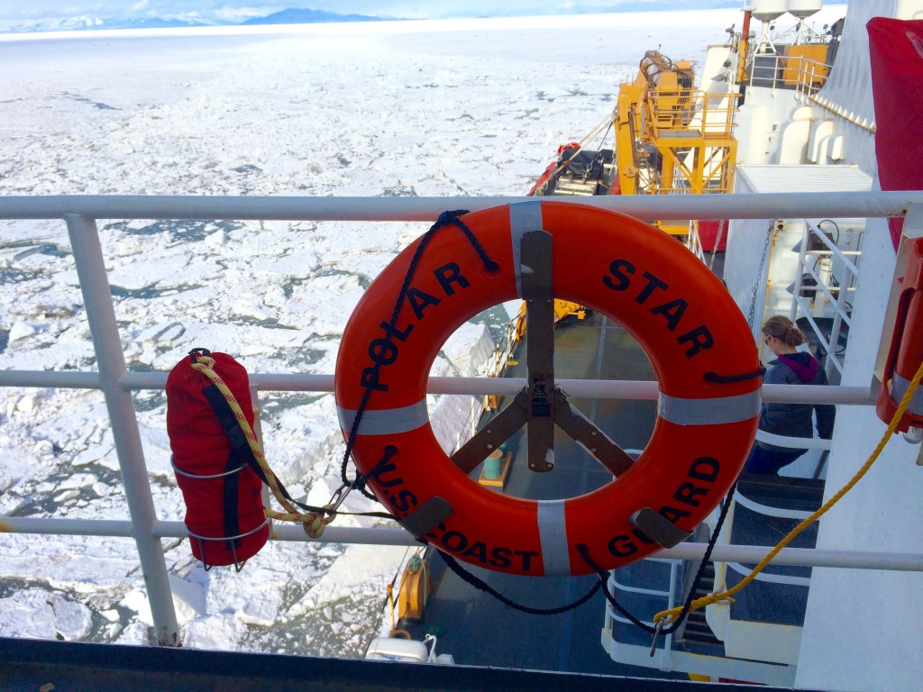 The Polar Star and McMurdo Sound. 