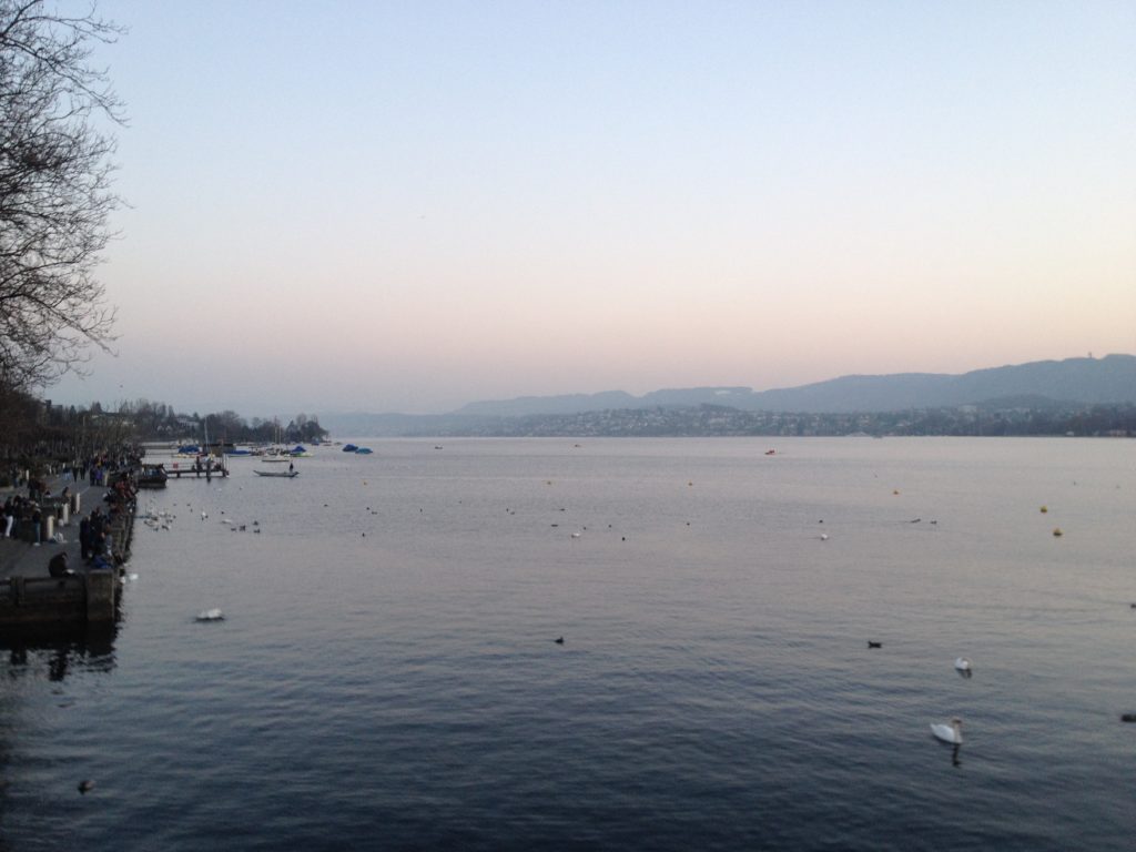 Zurichsee, the lake at my new favorite city.