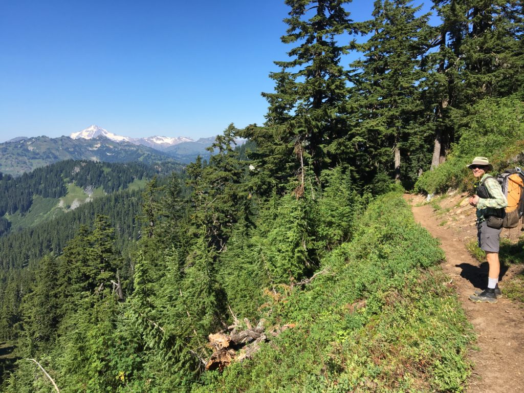 Richard and Glacier Peak.