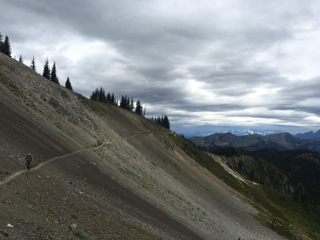 Moody clouds.